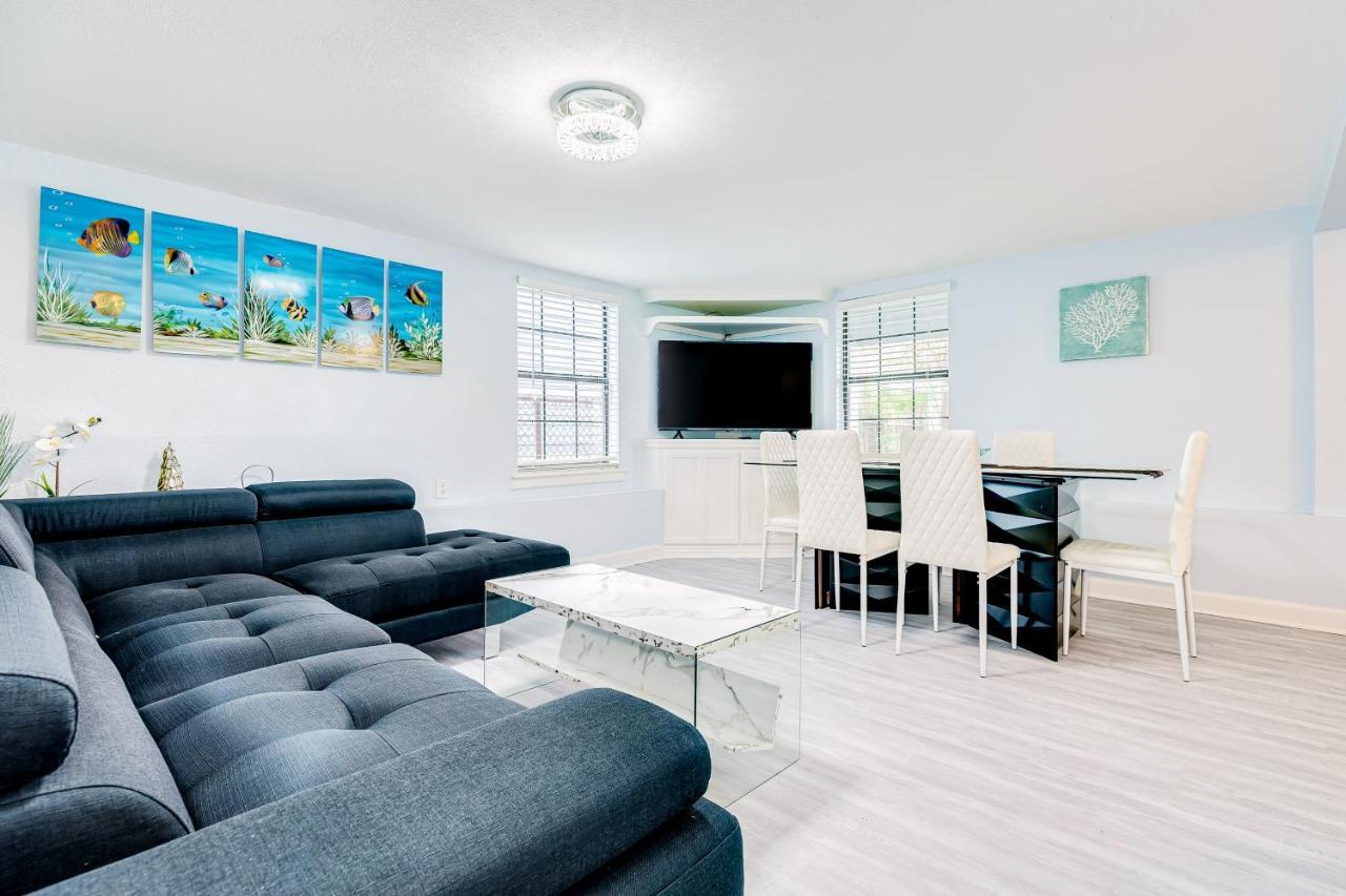Ocean Waves Villa Galveston Eksteriør bilde
